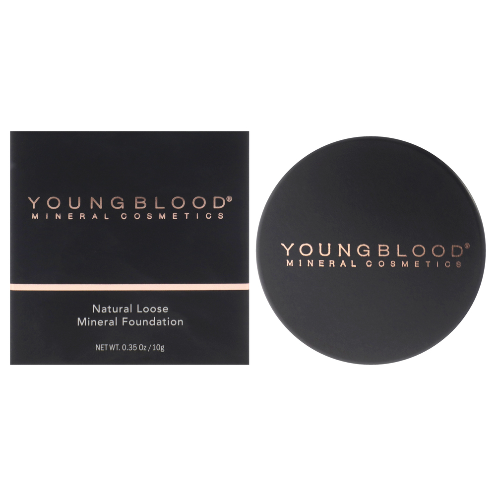 Natural Loose Mineral Foundation - Barely Beige by Youngblood for Women 0.35 oz